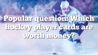 Popular question: Which hockey player cards are worth money?
