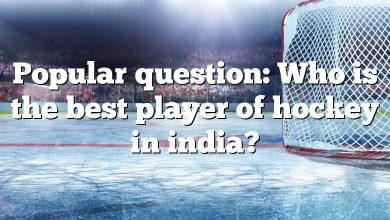 Popular question: Who is the best player of hockey in india?