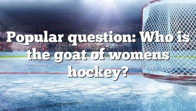 Popular question: Who is the goat of womens hockey?