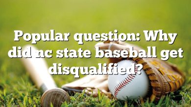 Popular question: Why did nc state baseball get disqualified?