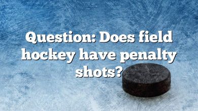 Question: Does field hockey have penalty shots?