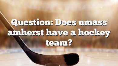 Question: Does umass amherst have a hockey team?