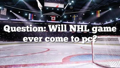 Question: Will NHL game ever come to pc?