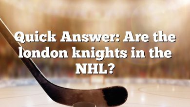 Quick Answer: Are the london knights in the NHL?