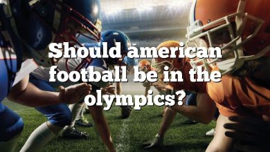 Should american football be in the olympics?