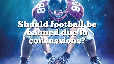 Should football be banned due to concussions?