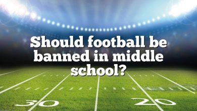 Should football be banned in middle school?