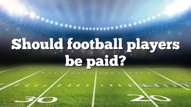 Should football players be paid?