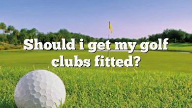 Should i get my golf clubs fitted?