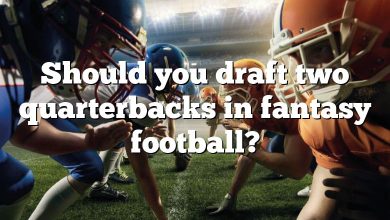 Should you draft two quarterbacks in fantasy football?