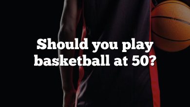 Should you play basketball at 50?