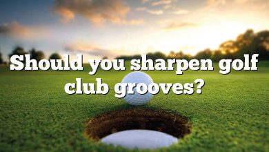 Should you sharpen golf club grooves?
