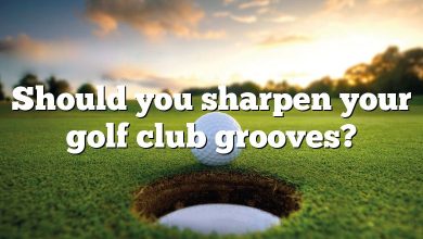 Should you sharpen your golf club grooves?