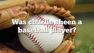 Was charlie sheen a baseball player?