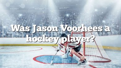 Was Jason Voorhees a hockey player?