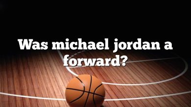 Was michael jordan a forward?