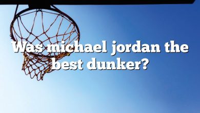 Was michael jordan the best dunker?