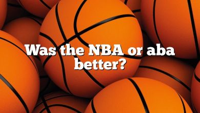 Was the NBA or aba better?