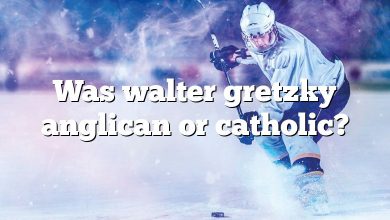 Was walter gretzky anglican or catholic?