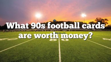 What 90s football cards are worth money?