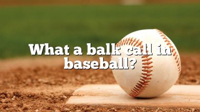 What a balk call in baseball?