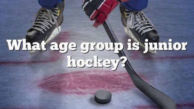 What age group is junior hockey?