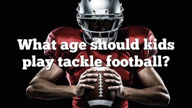 What age should kids play tackle football?