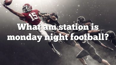 What am station is monday night football?