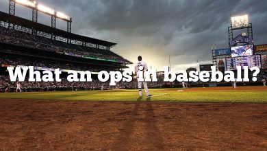 What an ops in baseball?