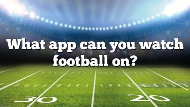 What app can you watch football on?