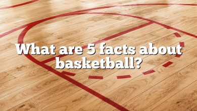 What are 5 facts about basketball?