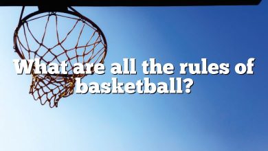 What are all the rules of basketball?