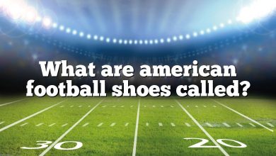 What are american football shoes called?