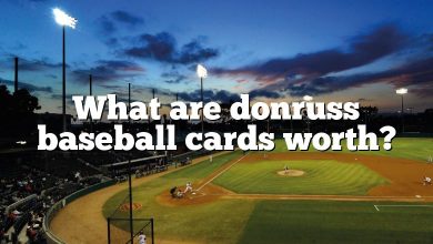 What are donruss baseball cards worth?
