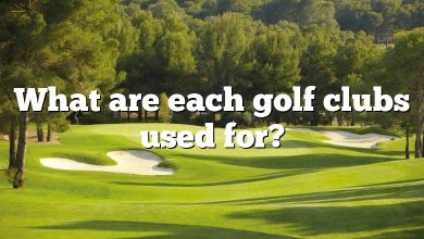 What are each golf clubs used for?