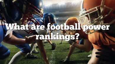 What are football power rankings?