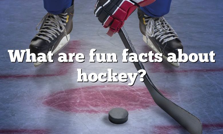 What are fun facts about hockey?