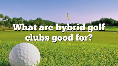 What are hybrid golf clubs good for?