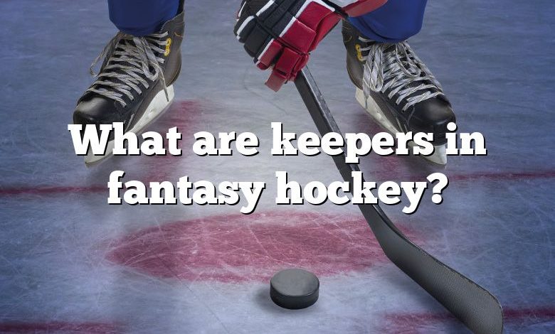 What are keepers in fantasy hockey?