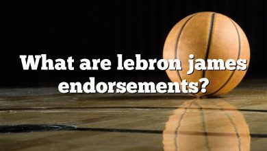 What are lebron james endorsements?