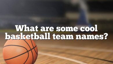 What are some cool basketball team names?