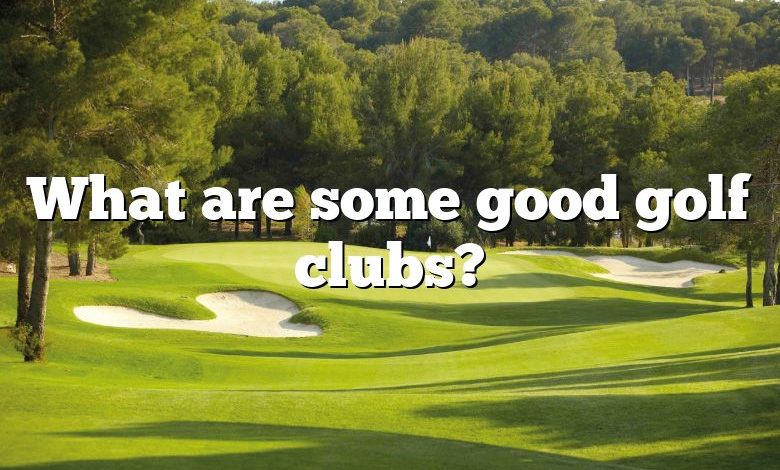 What are some good golf clubs?