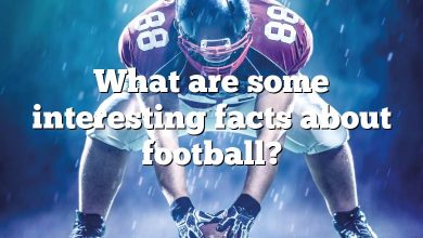 What are some interesting facts about football?