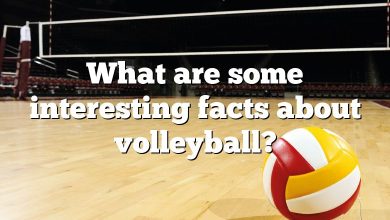 What are some interesting facts about volleyball?