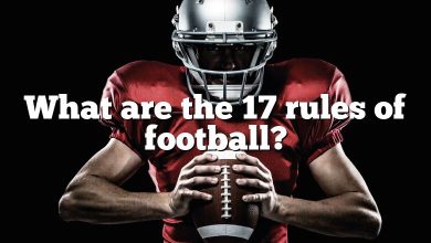What are the 17 rules of football?