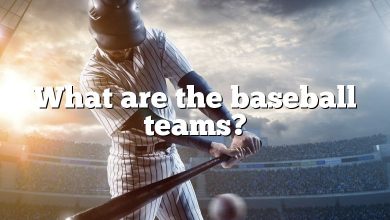 What are the baseball teams?