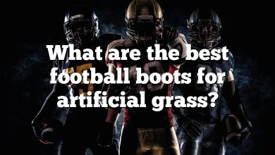 What are the best football boots for artificial grass?