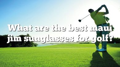 What are the best maui jim sunglasses for golf?