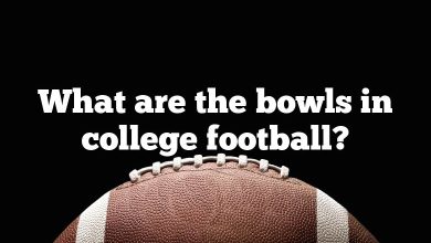 What are the bowls in college football?