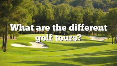 What are the different golf tours?